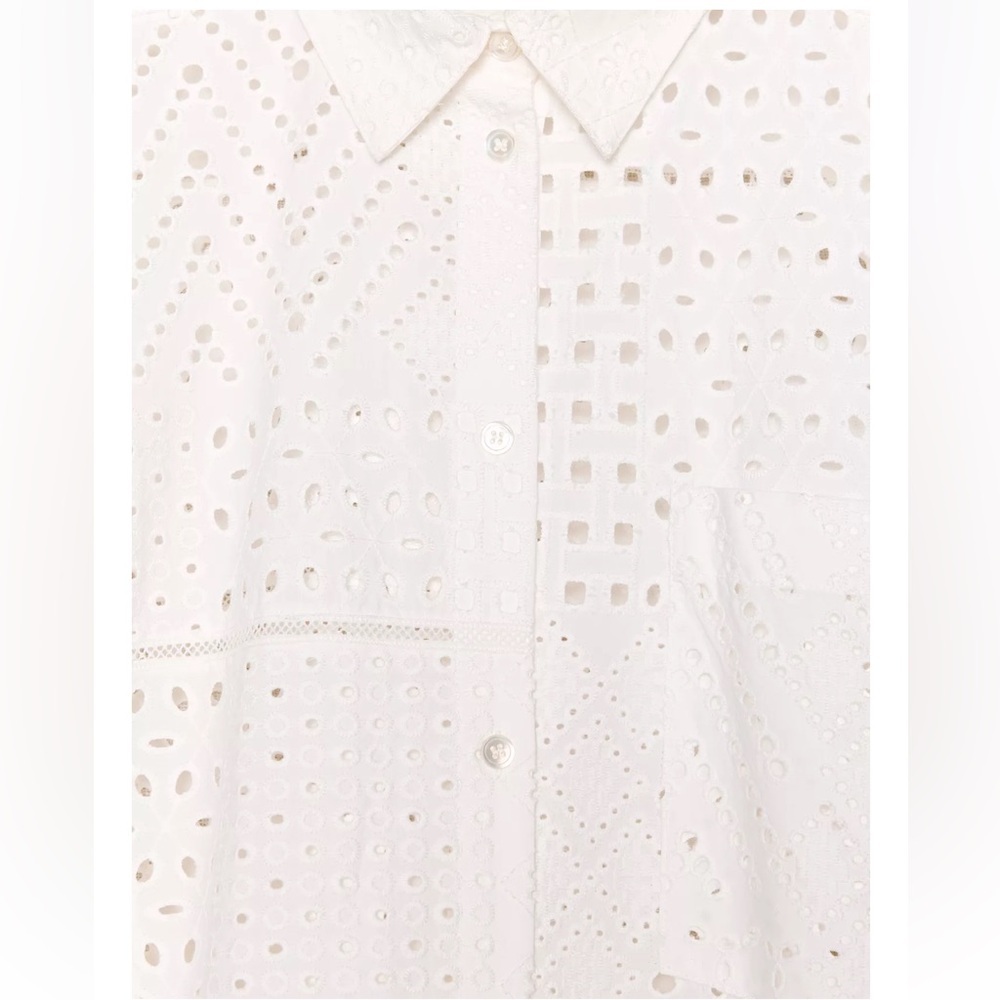 Zara ZW Collection Embroidered Eyelet Dress - Picture 10 of 11